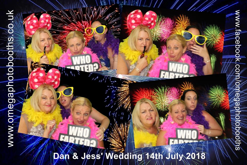 Dan & Jess' wedding | View more photos from the event at gallery.omegaphotobooths.co.uk/u/Omega-Photobooths/Dan-Jess-wedding